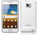 Samsung Galaxy S II v b�l� barv� m��� do Evropy